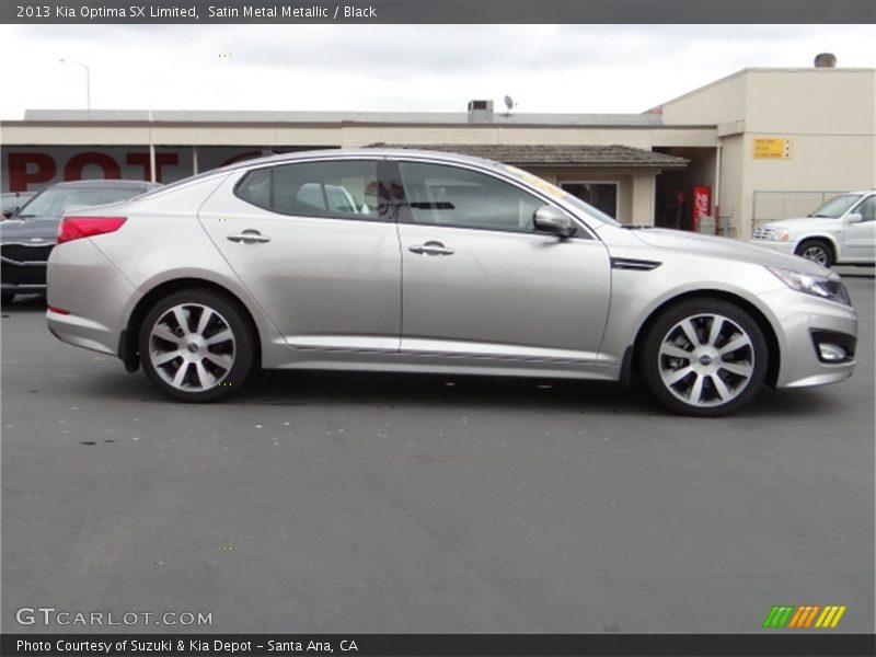 Satin Metal Metallic / Black 2013 Kia Optima SX Limited