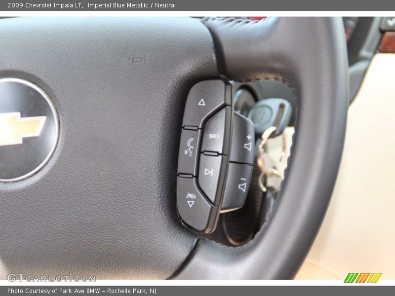 Imperial Blue Metallic / Neutral 2009 Chevrolet Impala LT