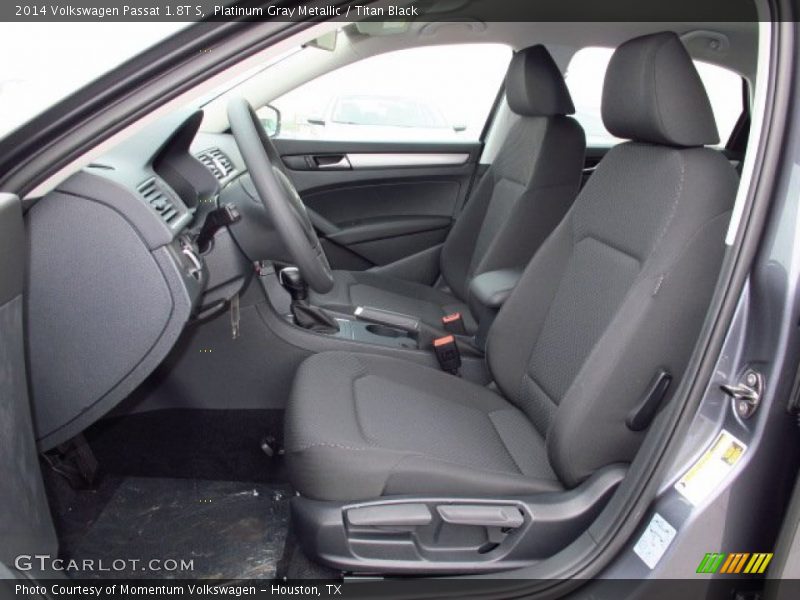 Platinum Gray Metallic / Titan Black 2014 Volkswagen Passat 1.8T S