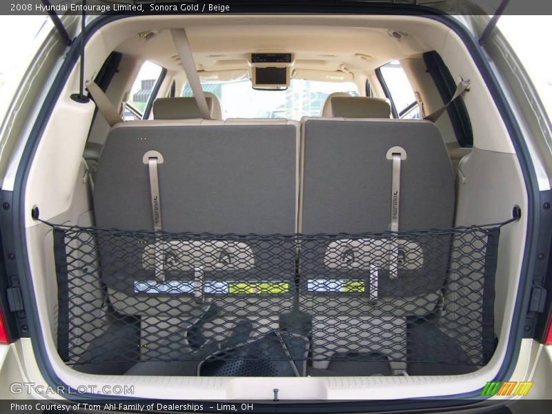 Sonora Gold / Beige 2008 Hyundai Entourage Limited