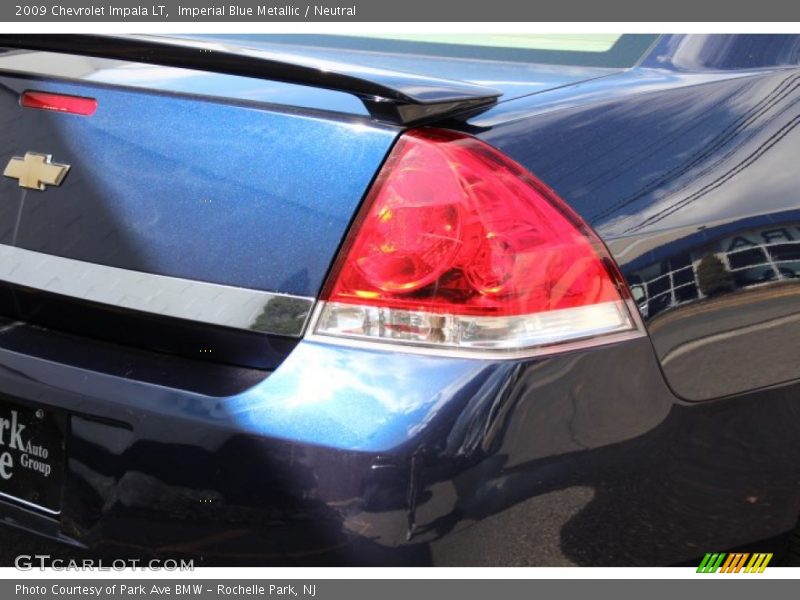 Imperial Blue Metallic / Neutral 2009 Chevrolet Impala LT