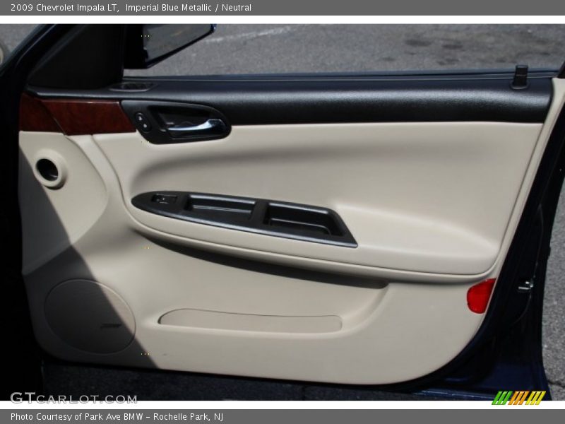 Imperial Blue Metallic / Neutral 2009 Chevrolet Impala LT