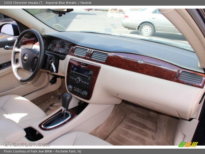 Imperial Blue Metallic / Neutral 2009 Chevrolet Impala LT