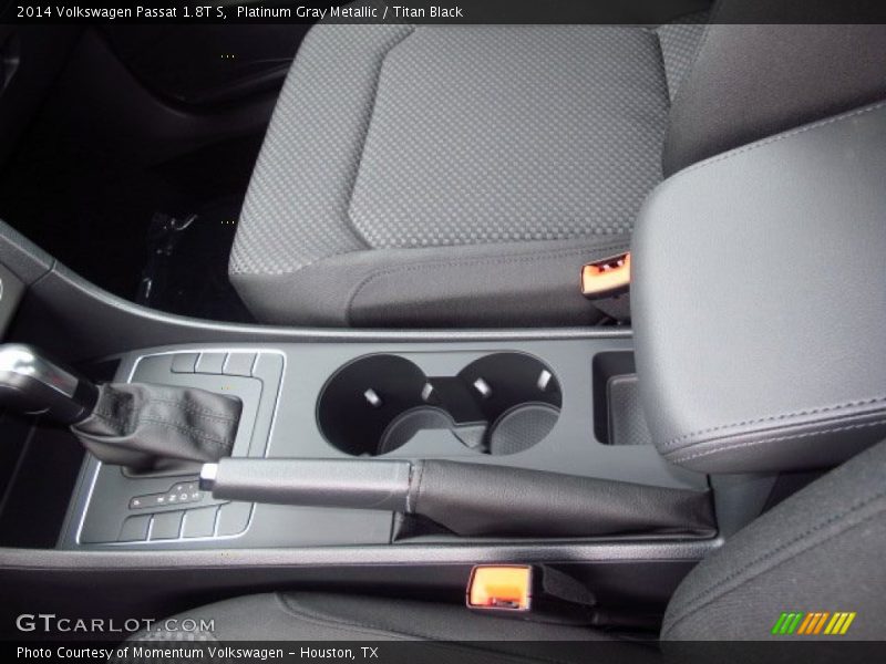 Platinum Gray Metallic / Titan Black 2014 Volkswagen Passat 1.8T S