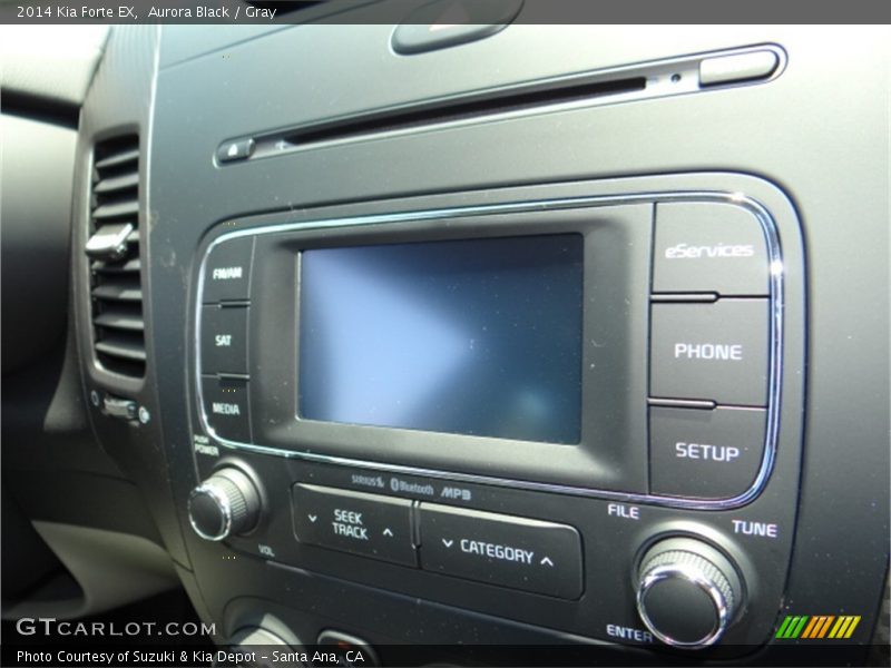 Aurora Black / Gray 2014 Kia Forte EX