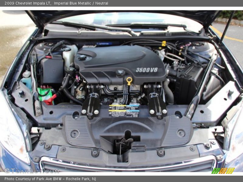 Imperial Blue Metallic / Neutral 2009 Chevrolet Impala LT