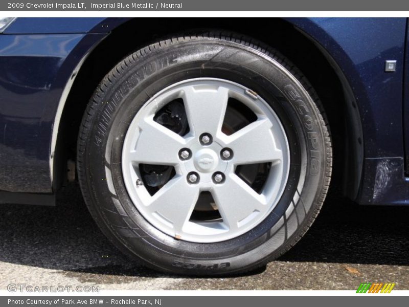 Imperial Blue Metallic / Neutral 2009 Chevrolet Impala LT