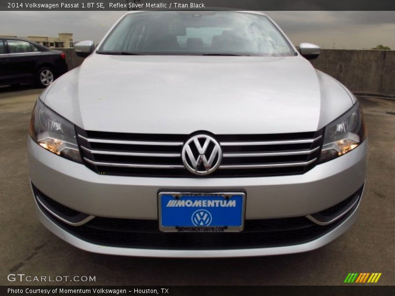 Reflex Silver Metallic / Titan Black 2014 Volkswagen Passat 1.8T SE