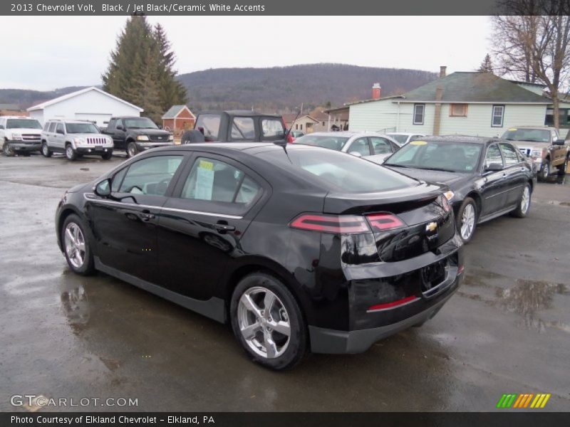 Black / Jet Black/Ceramic White Accents 2013 Chevrolet Volt
