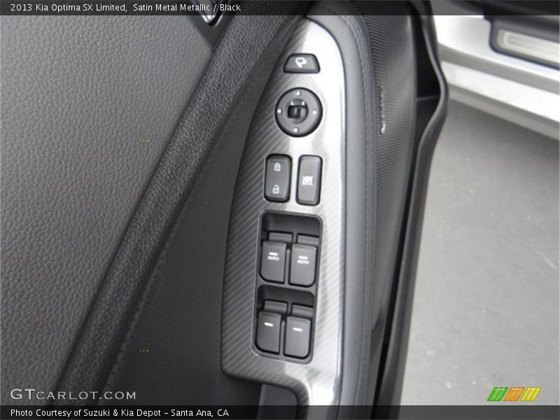 Satin Metal Metallic / Black 2013 Kia Optima SX Limited