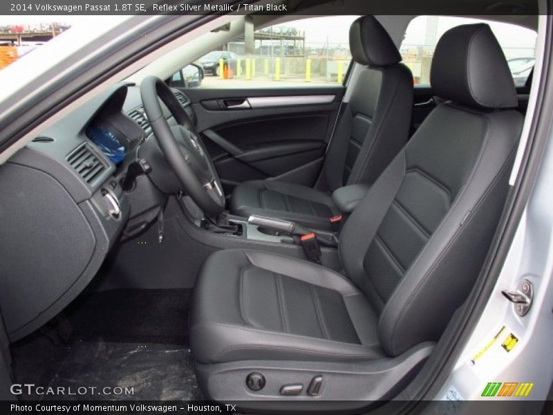 Reflex Silver Metallic / Titan Black 2014 Volkswagen Passat 1.8T SE