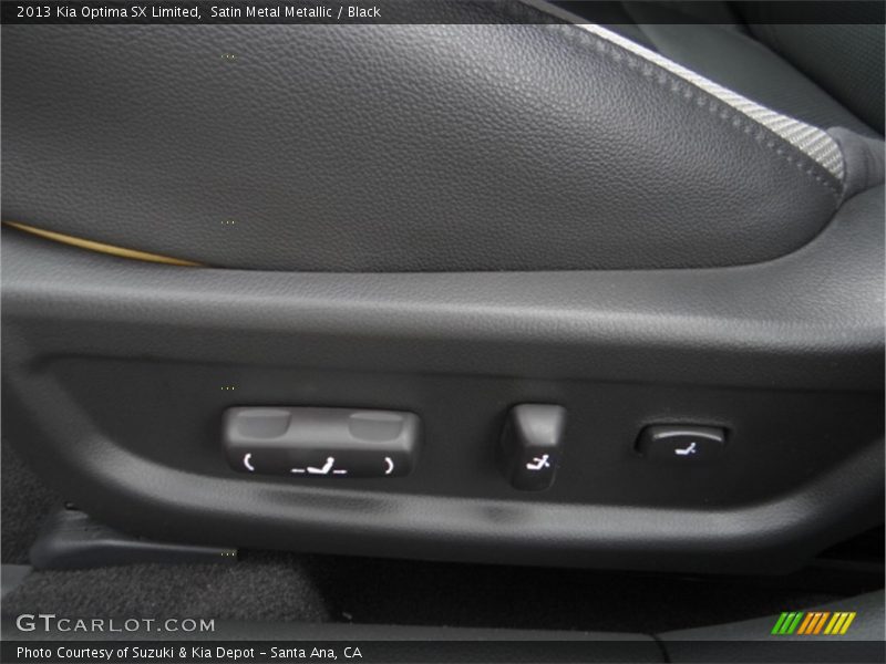 Satin Metal Metallic / Black 2013 Kia Optima SX Limited