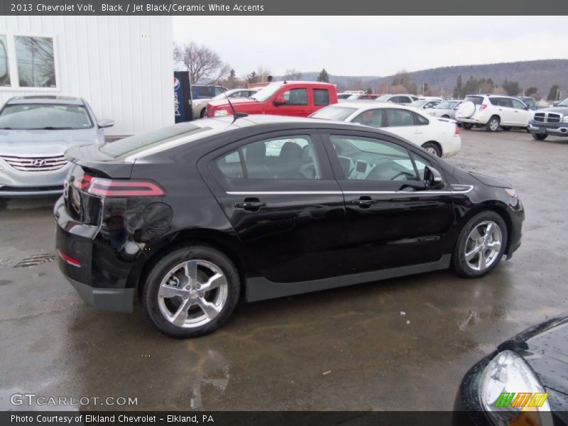 Black / Jet Black/Ceramic White Accents 2013 Chevrolet Volt
