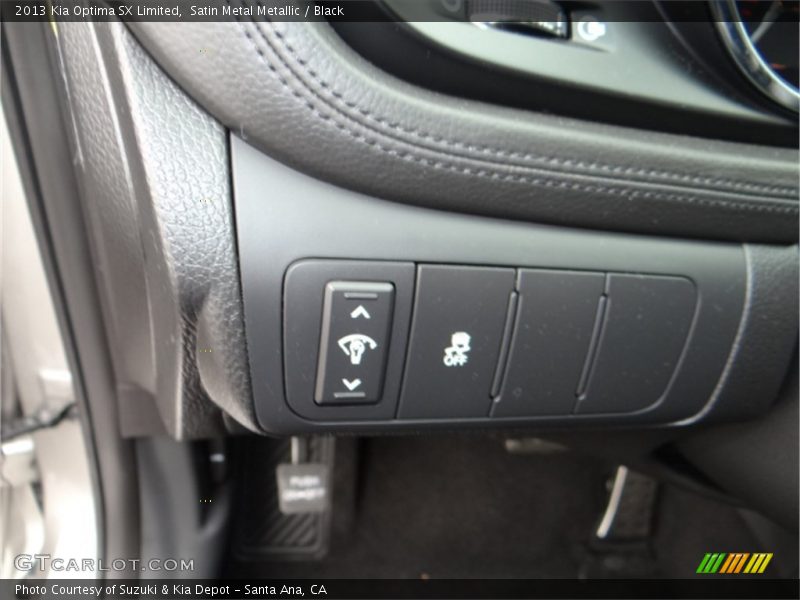 Satin Metal Metallic / Black 2013 Kia Optima SX Limited