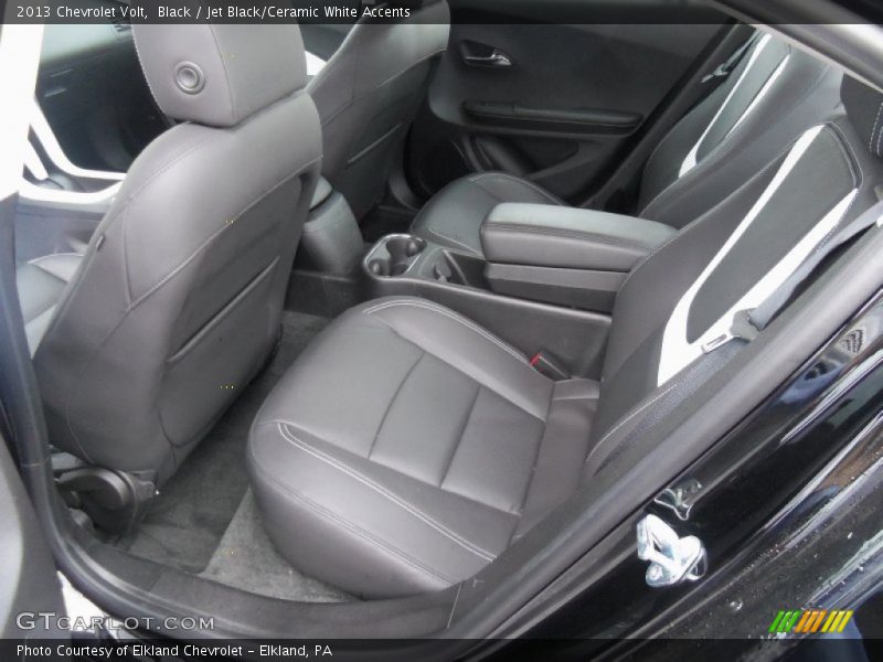 Rear Seat of 2013 Volt 