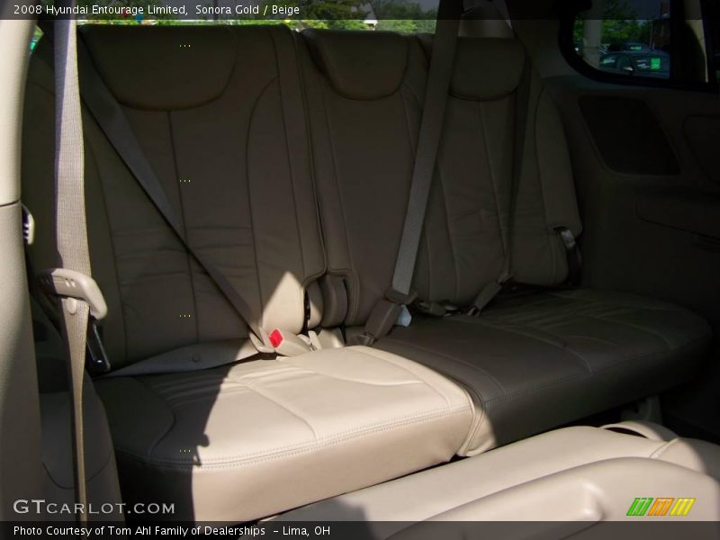 Sonora Gold / Beige 2008 Hyundai Entourage Limited