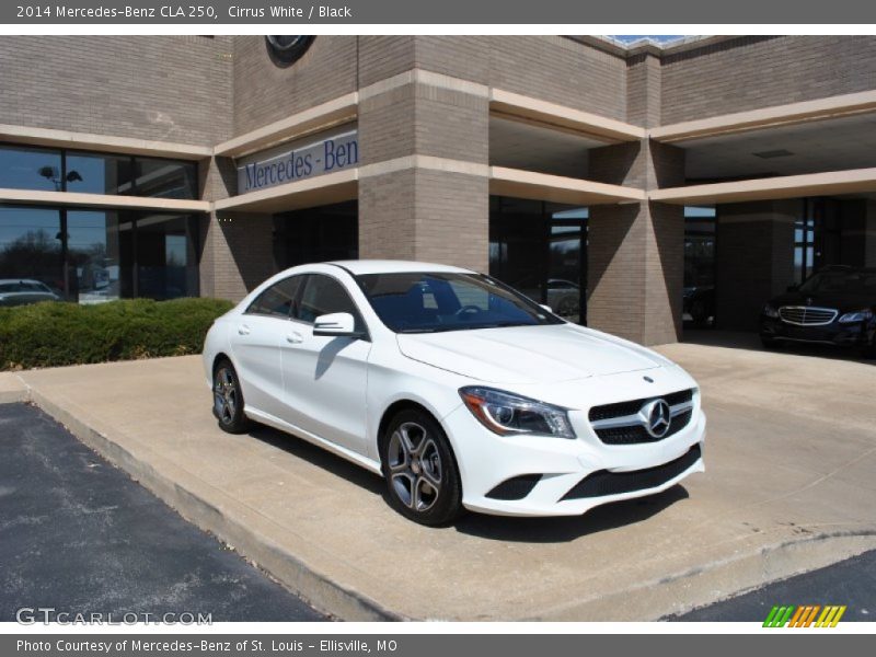 Cirrus White / Black 2014 Mercedes-Benz CLA 250