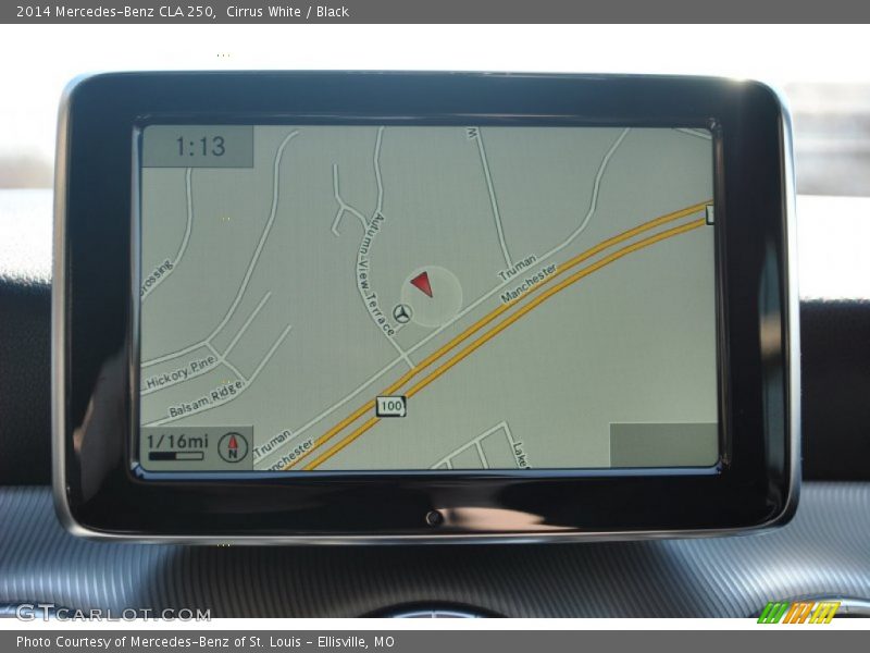 Cirrus White / Black 2014 Mercedes-Benz CLA 250