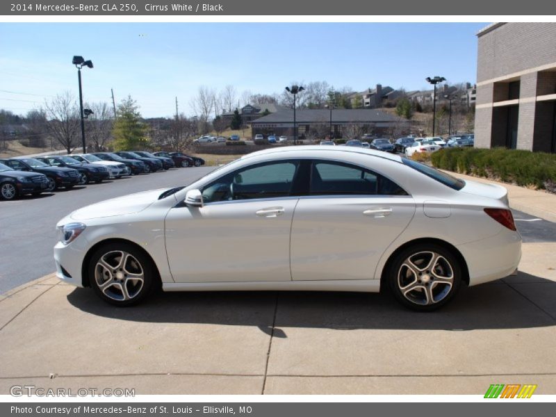 Cirrus White / Black 2014 Mercedes-Benz CLA 250