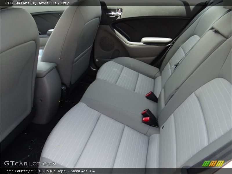 Abyss Blue / Gray 2014 Kia Forte EX