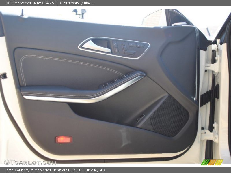 Cirrus White / Black 2014 Mercedes-Benz CLA 250
