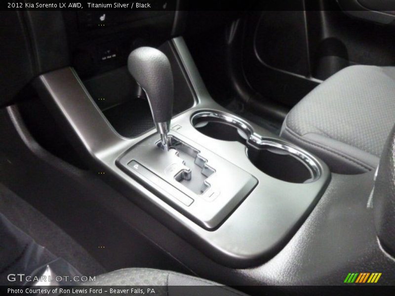 Titanium Silver / Black 2012 Kia Sorento LX AWD