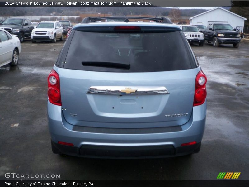 Silver Topaz Metallic / Light Titanium/Jet Black 2014 Chevrolet Equinox LT AWD