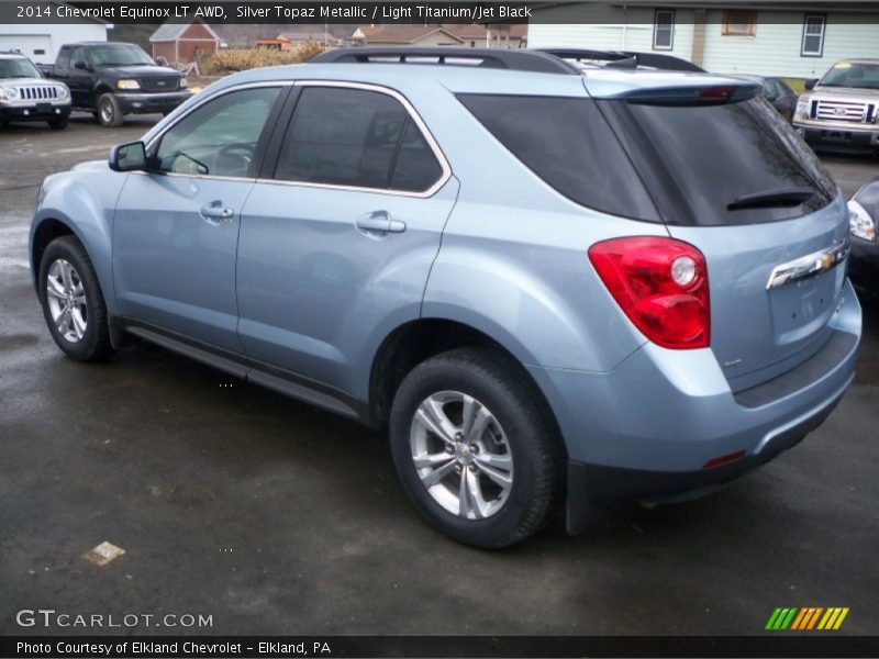 Silver Topaz Metallic / Light Titanium/Jet Black 2014 Chevrolet Equinox LT AWD