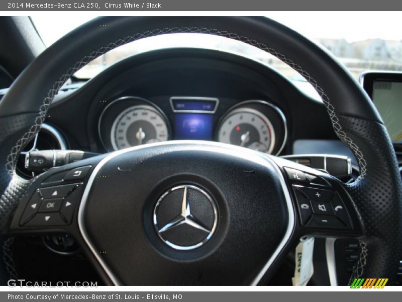 Cirrus White / Black 2014 Mercedes-Benz CLA 250