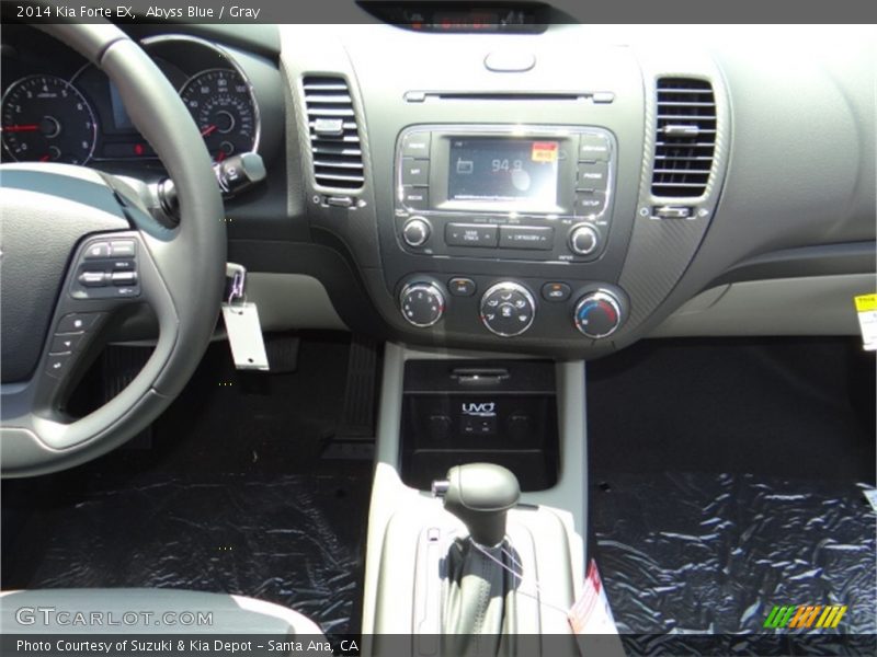 Abyss Blue / Gray 2014 Kia Forte EX