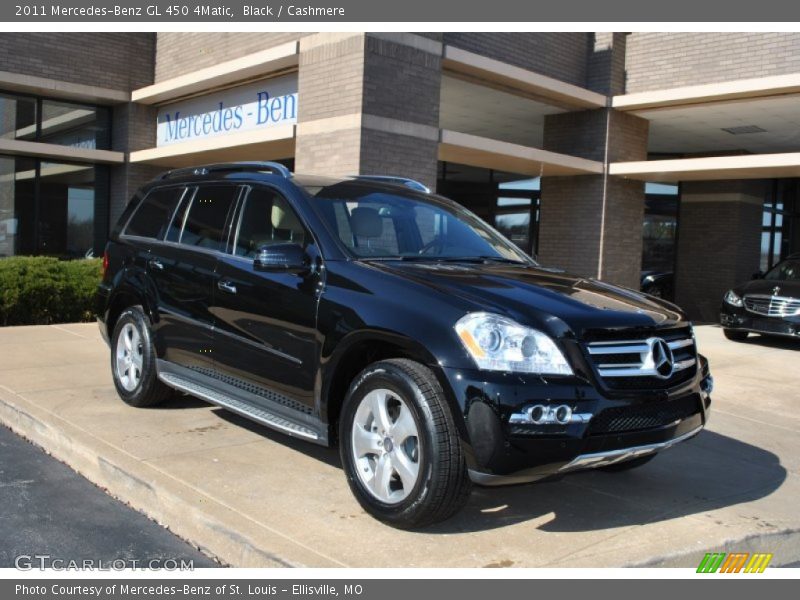 Black / Cashmere 2011 Mercedes-Benz GL 450 4Matic