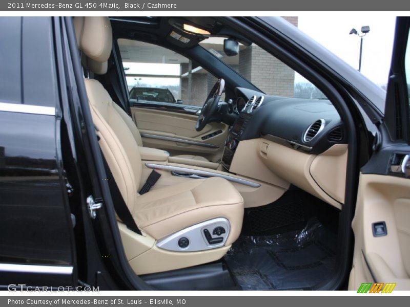 Black / Cashmere 2011 Mercedes-Benz GL 450 4Matic