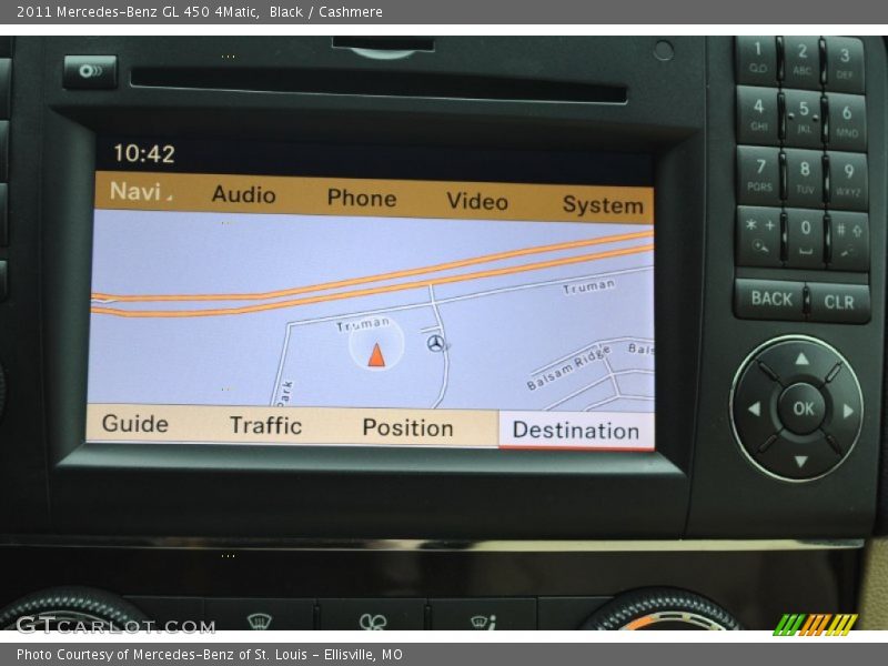 Black / Cashmere 2011 Mercedes-Benz GL 450 4Matic