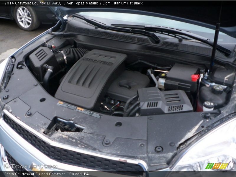 Silver Topaz Metallic / Light Titanium/Jet Black 2014 Chevrolet Equinox LT AWD