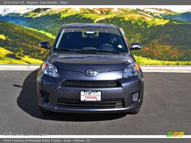 Magnetic Gray Metallic / Black 2014 Scion xD