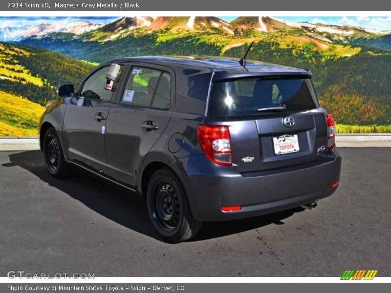 Magnetic Gray Metallic / Black 2014 Scion xD