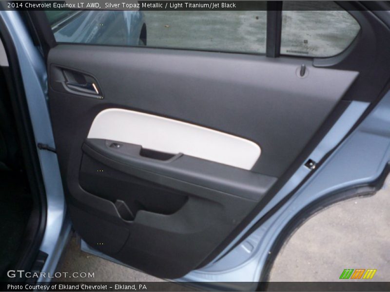 Silver Topaz Metallic / Light Titanium/Jet Black 2014 Chevrolet Equinox LT AWD