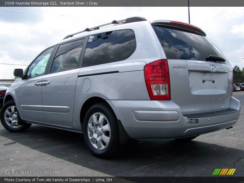 Stardust Silver / Gray 2008 Hyundai Entourage GLS