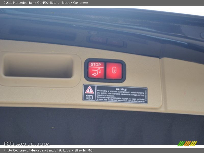 Black / Cashmere 2011 Mercedes-Benz GL 450 4Matic