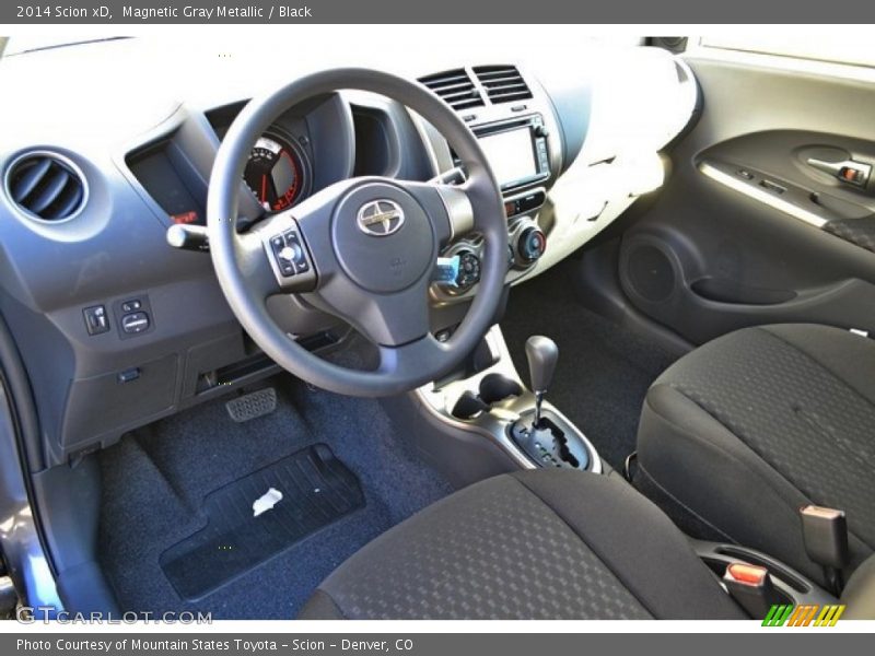 Magnetic Gray Metallic / Black 2014 Scion xD