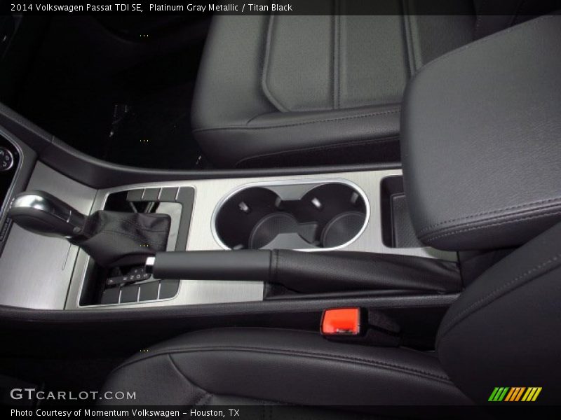 Platinum Gray Metallic / Titan Black 2014 Volkswagen Passat TDI SE