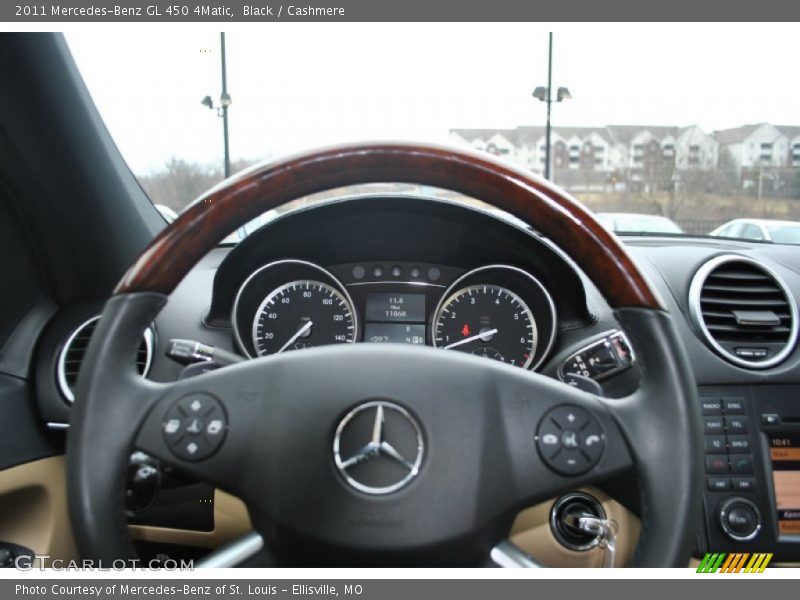 Black / Cashmere 2011 Mercedes-Benz GL 450 4Matic