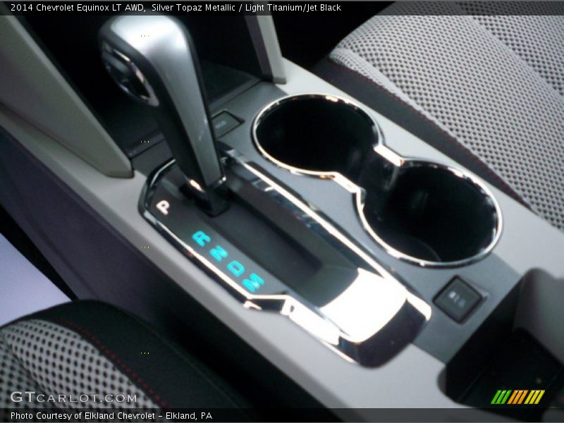 Silver Topaz Metallic / Light Titanium/Jet Black 2014 Chevrolet Equinox LT AWD