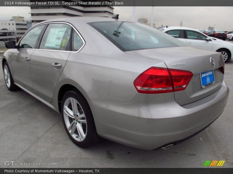 Tungsten Silver Metallic / Titan Black 2014 Volkswagen Passat TDI SE