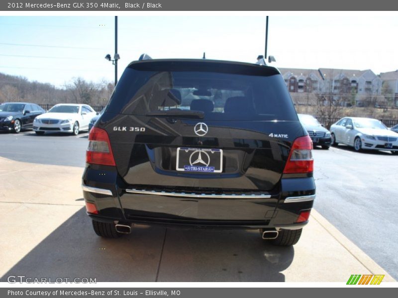 Black / Black 2012 Mercedes-Benz GLK 350 4Matic