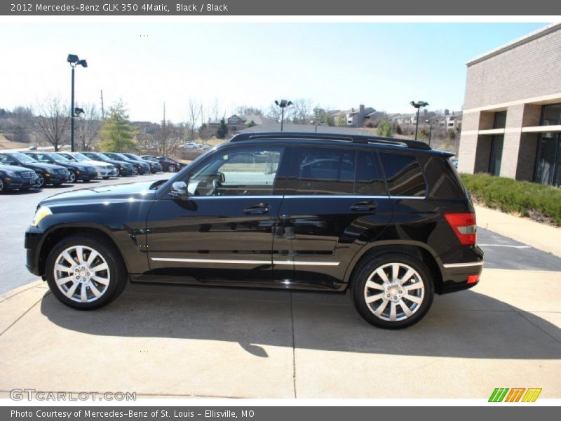 Black / Black 2012 Mercedes-Benz GLK 350 4Matic