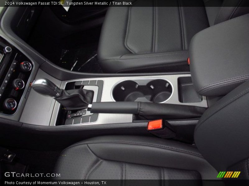 Tungsten Silver Metallic / Titan Black 2014 Volkswagen Passat TDI SE