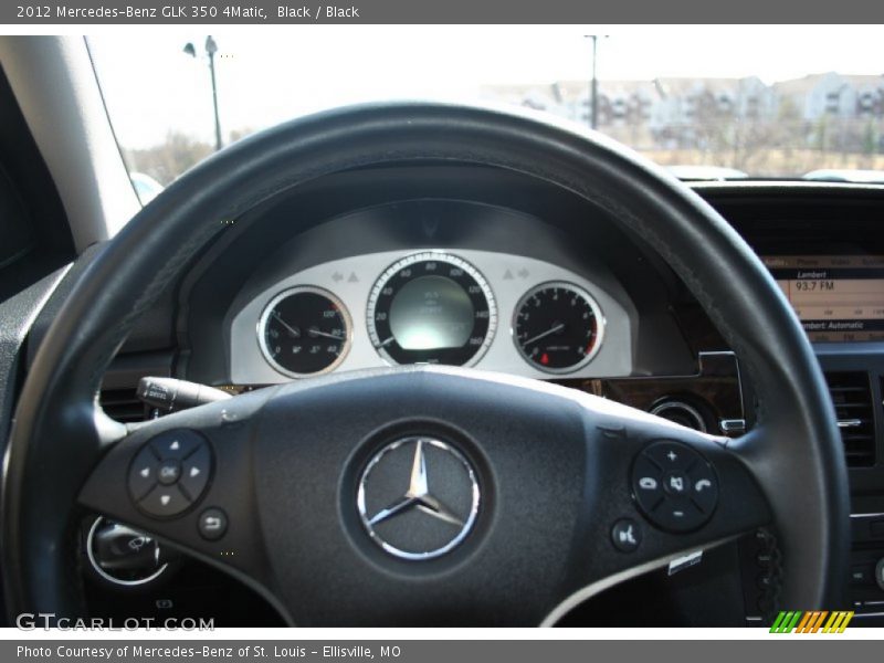 Black / Black 2012 Mercedes-Benz GLK 350 4Matic