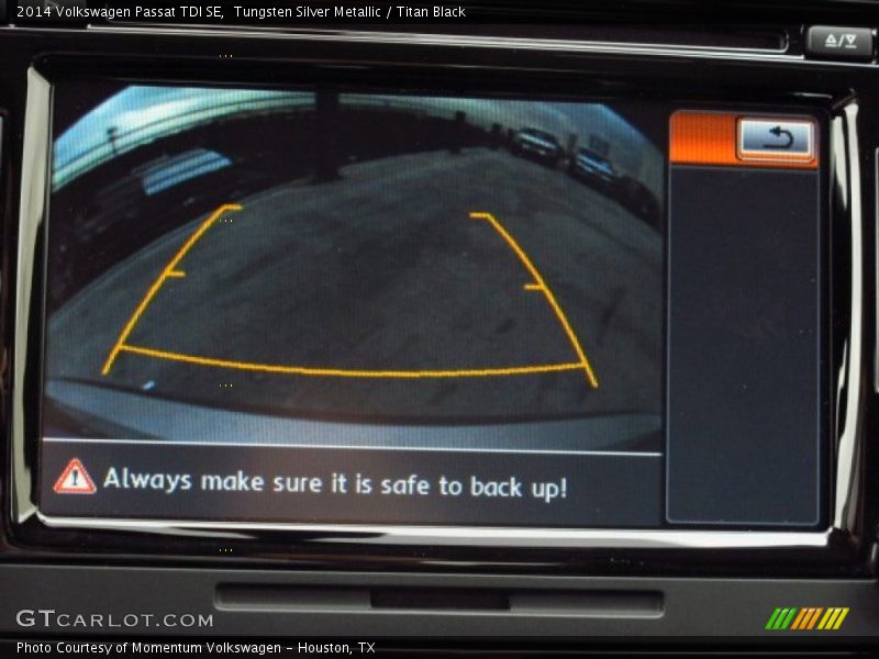 Tungsten Silver Metallic / Titan Black 2014 Volkswagen Passat TDI SE