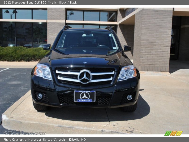 Black / Black 2012 Mercedes-Benz GLK 350 4Matic